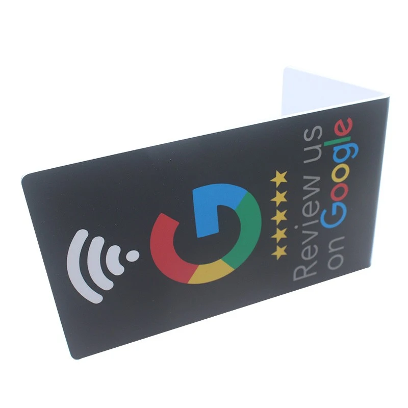 RFID Google Review Sign high quality